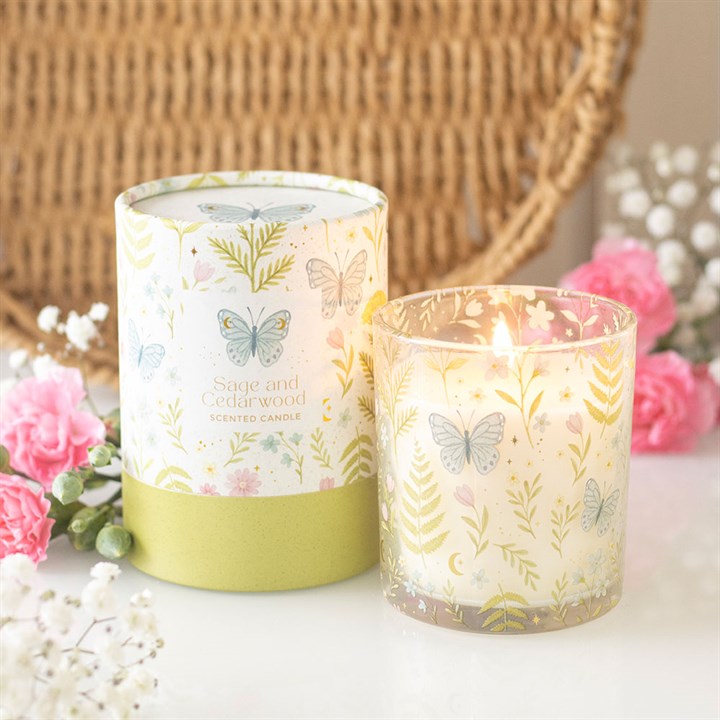 The Cleansing — Sage & Cedarwood Candle