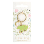 The Luna Frog Enamel Keyring