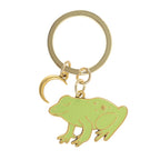 The Luna Frog Enamel Keyring