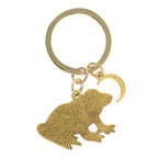 The Luna Frog Enamel Keyring