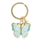The Luna Butterfly Enamel Keyring