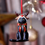 Lisa Parker Reindeer Cat Hanging Ornament – 9cm