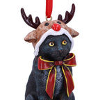 Lisa Parker Reindeer Cat Hanging Ornament – 9cm
