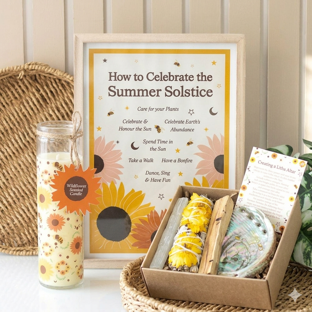 Bee Radiant Litha Gift Set