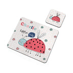Pastel Ladybird Placemat Set | Personalised