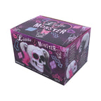 Little Monster Pigtailed Troublemaker Skull Figurine, 20.6cm