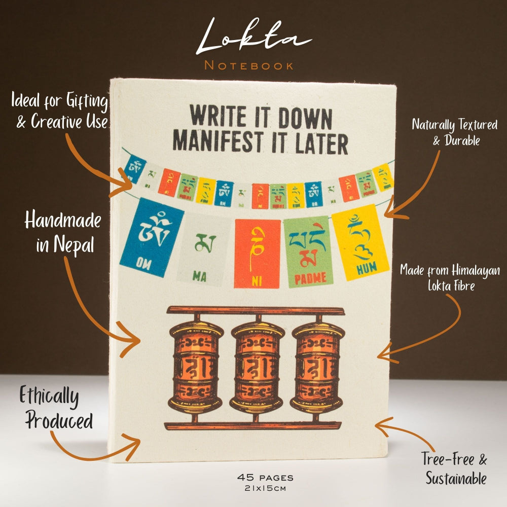 Lokta Write it Down Inspiration Notebook