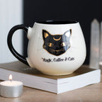 Eleanoras Magic, Coffee & Cats Rounded Mug Mugs