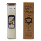 Luck Magic Spell Candle | Liquorice & Black Agate