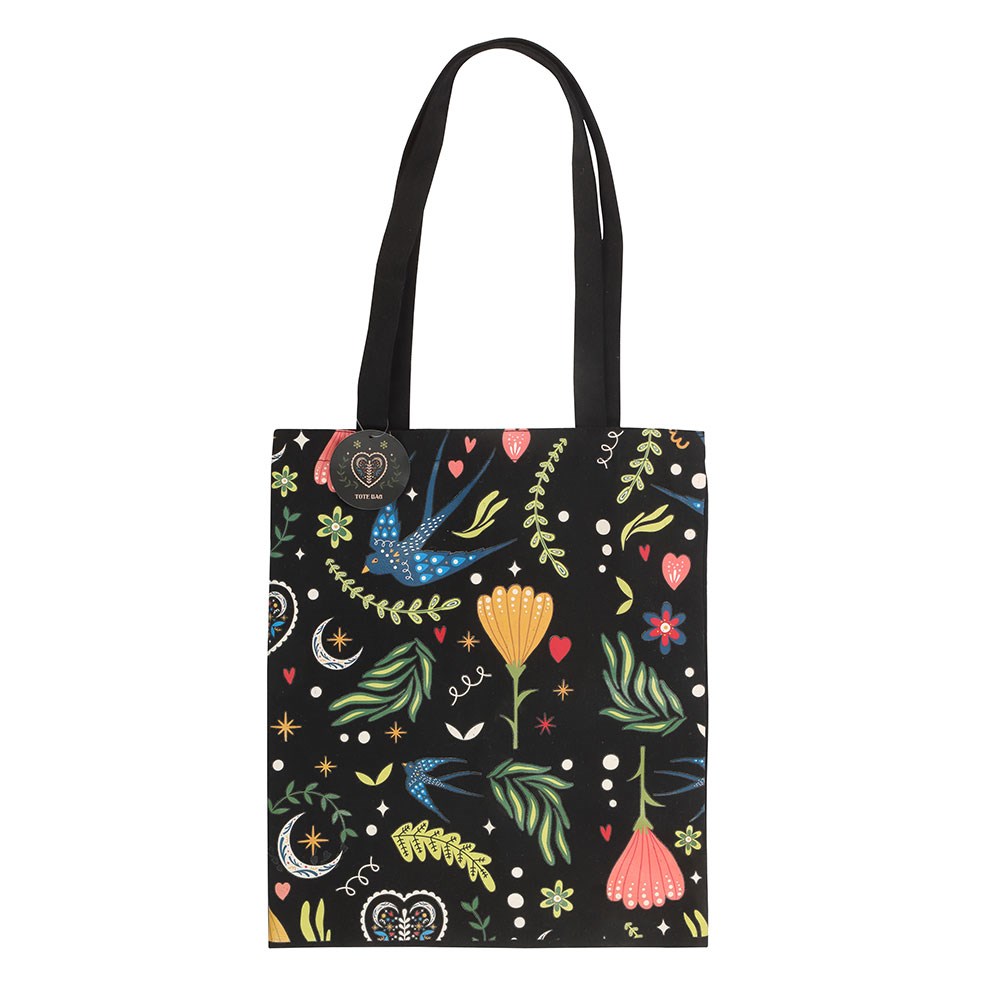 The Midnight Bloom Tote Bag