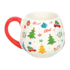 Eleanoras Nostalgic Christmas Print Mug and Socks Set 