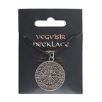 Vegvisir Viking Compass Viking Cord Necklace