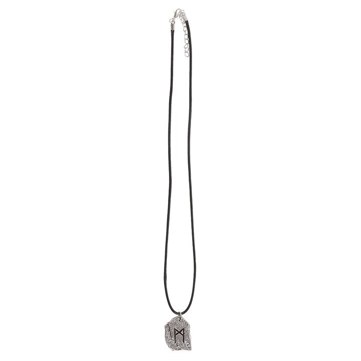Rune of Transformation Viking Cord Necklace
