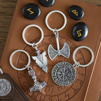 Strength and Power Axe of Valor Keyring