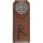 Journey Viking Rune Faux Leather Keyring