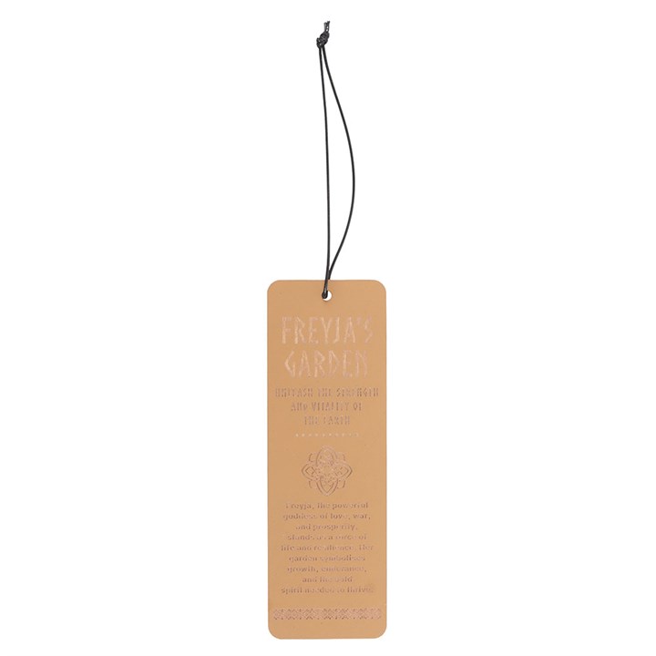 Freyja's Garden Wooden Bookmark