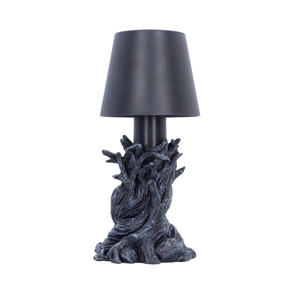 Gothic Raven LED Lamp 25cm