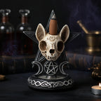 OUIJA CAT BACKFLOW INCENSE BURNER 