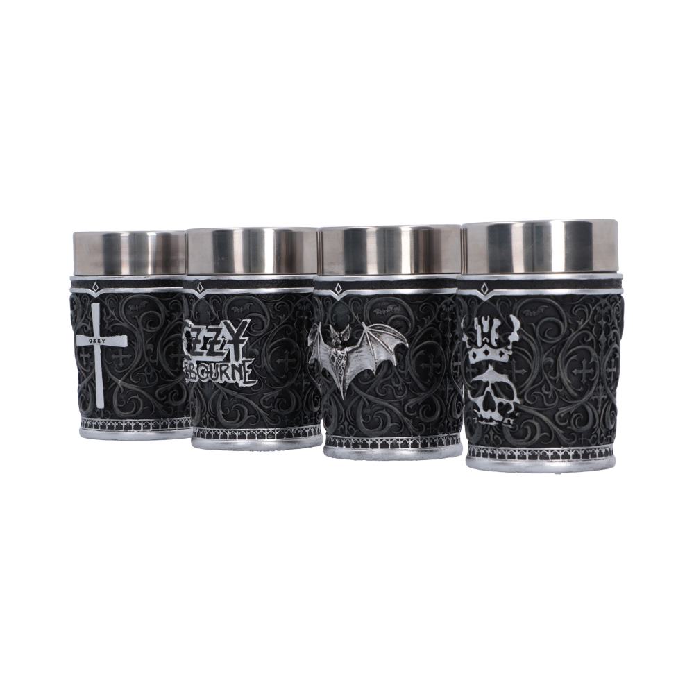 Ozzy Osbourne Prince of Darkness Shot Glass set