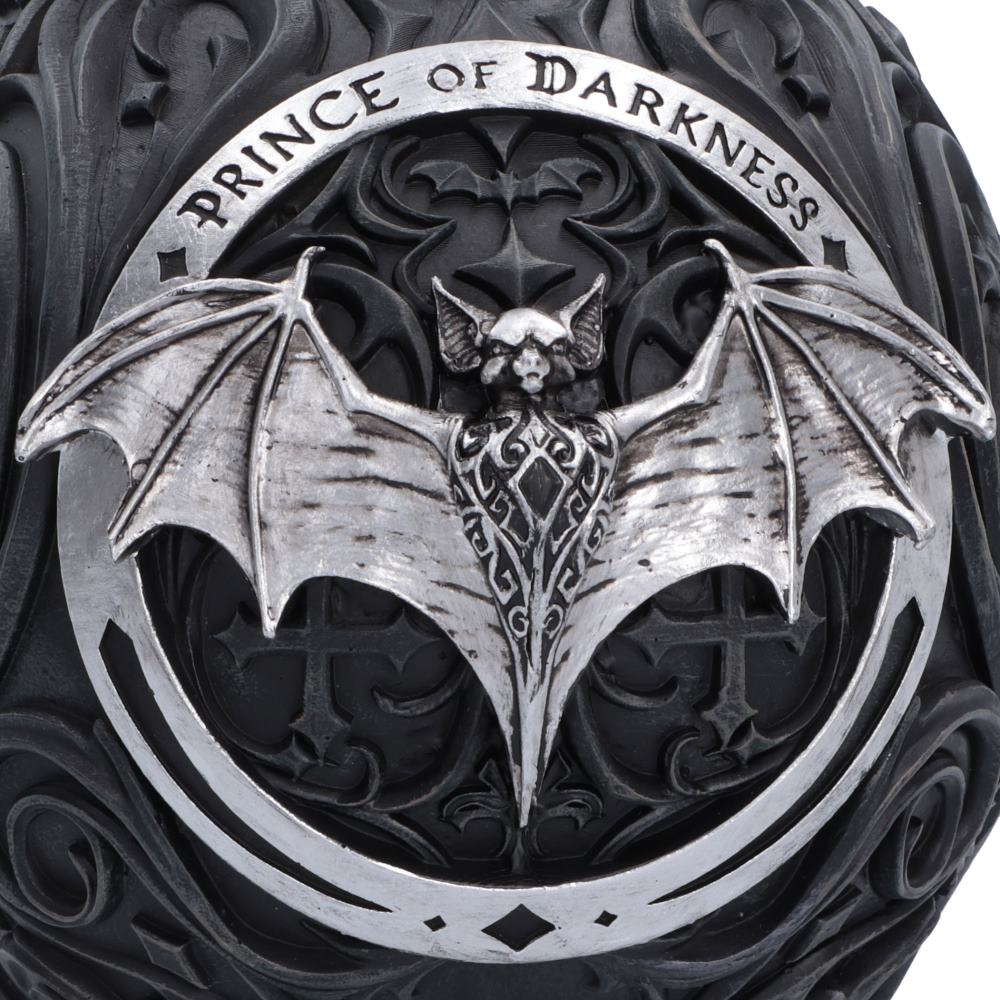 Ozzy Osbourne Prince of Darkness Skull Figurine