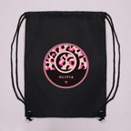 Eleanoras Personalised Leopard Print Black Kit Bag Swim / Kit Bags