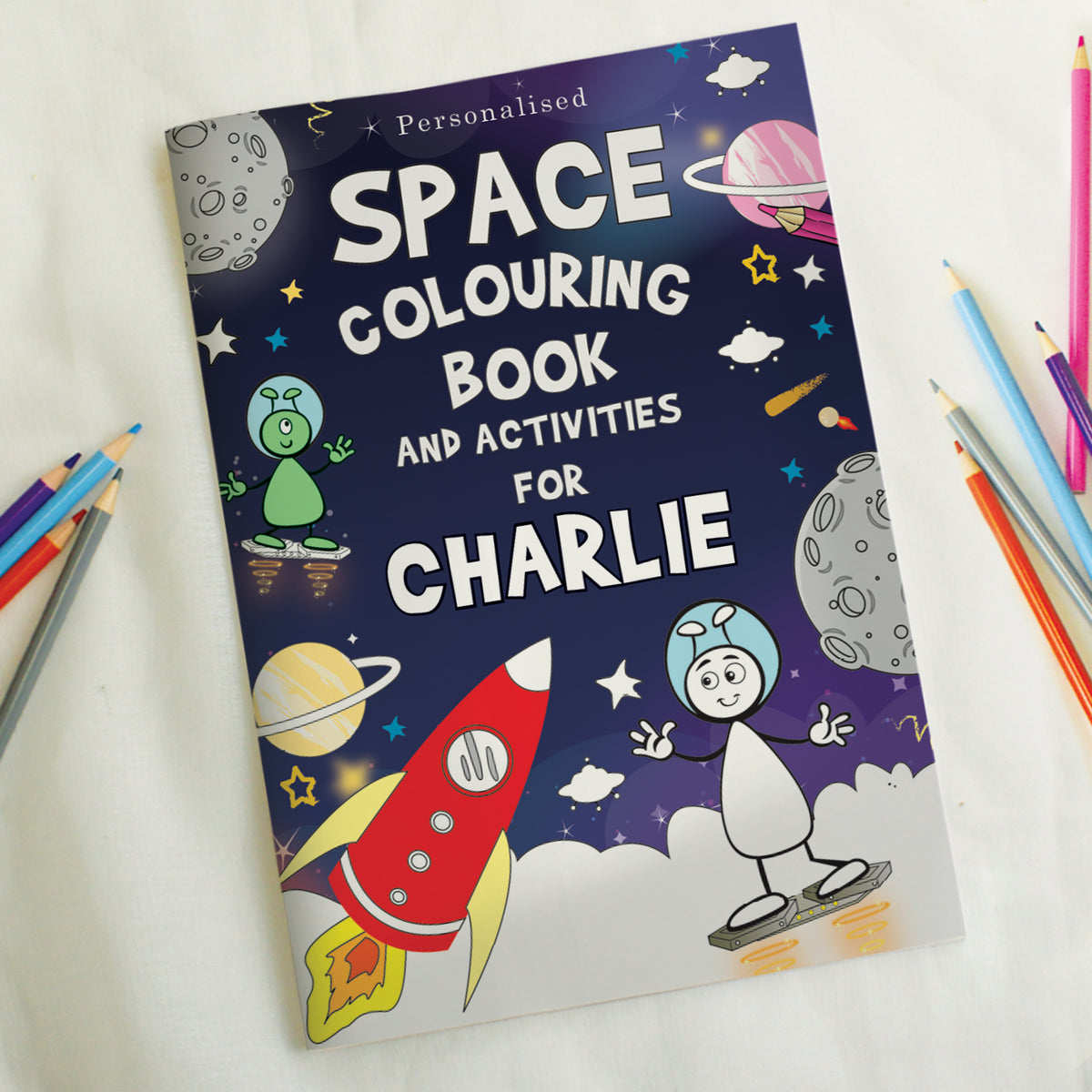 Space Colouring Book | Personalised