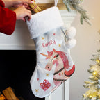 Unicorn Christmas Stocking | Personalised