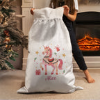 Unicorn Christmas Sack | Personalised