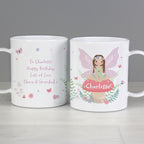 Eleanoras Personalised Toadstool Fairy Plastic Mug Mugs