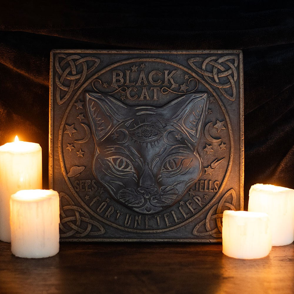 Eleanoras Black Cat Stepping Stone 