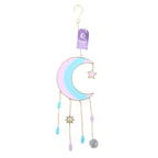 Iridescent Crescent Moon Suncatcher