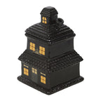 Eleanoras Black Haunted House Oil Burner and Wax Warmer 