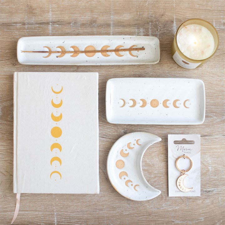 Eleanoras Moon Phase Crescent Trinket Dish 