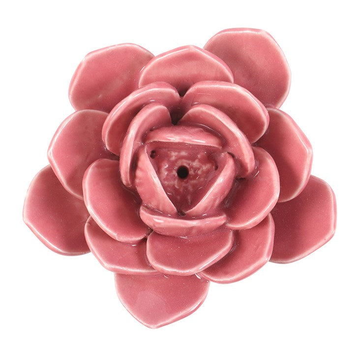 Eleanoras Pink Water Lily Incense Stick Holder Incense Holders
