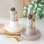 Eleanoras Cream Ribbed Smudge Bowl 