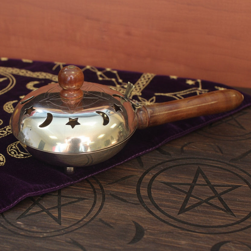 Pentagram Incense Butler