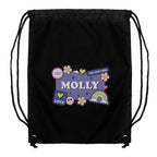 Good Vibes Black Kit Bag | Personalised