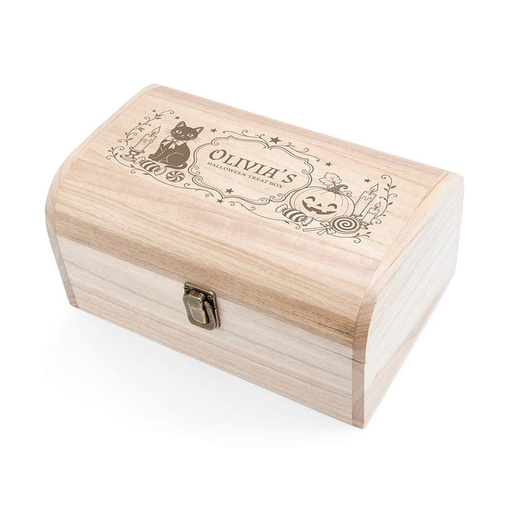 Halloween Treats Keepsake Chest | Personalised