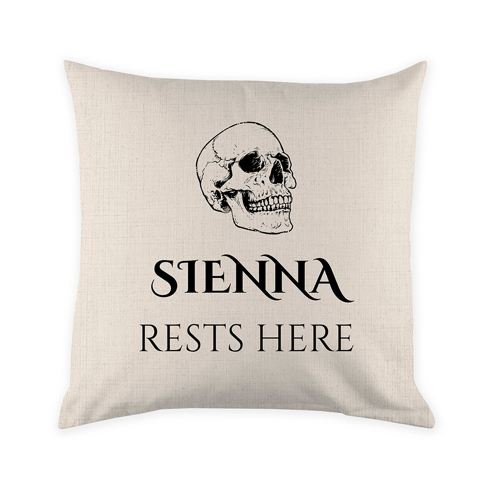 Skull Cushion Cover | Personalised