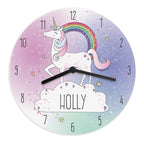 Magical Unicorn Wooden Clock | Personalised
