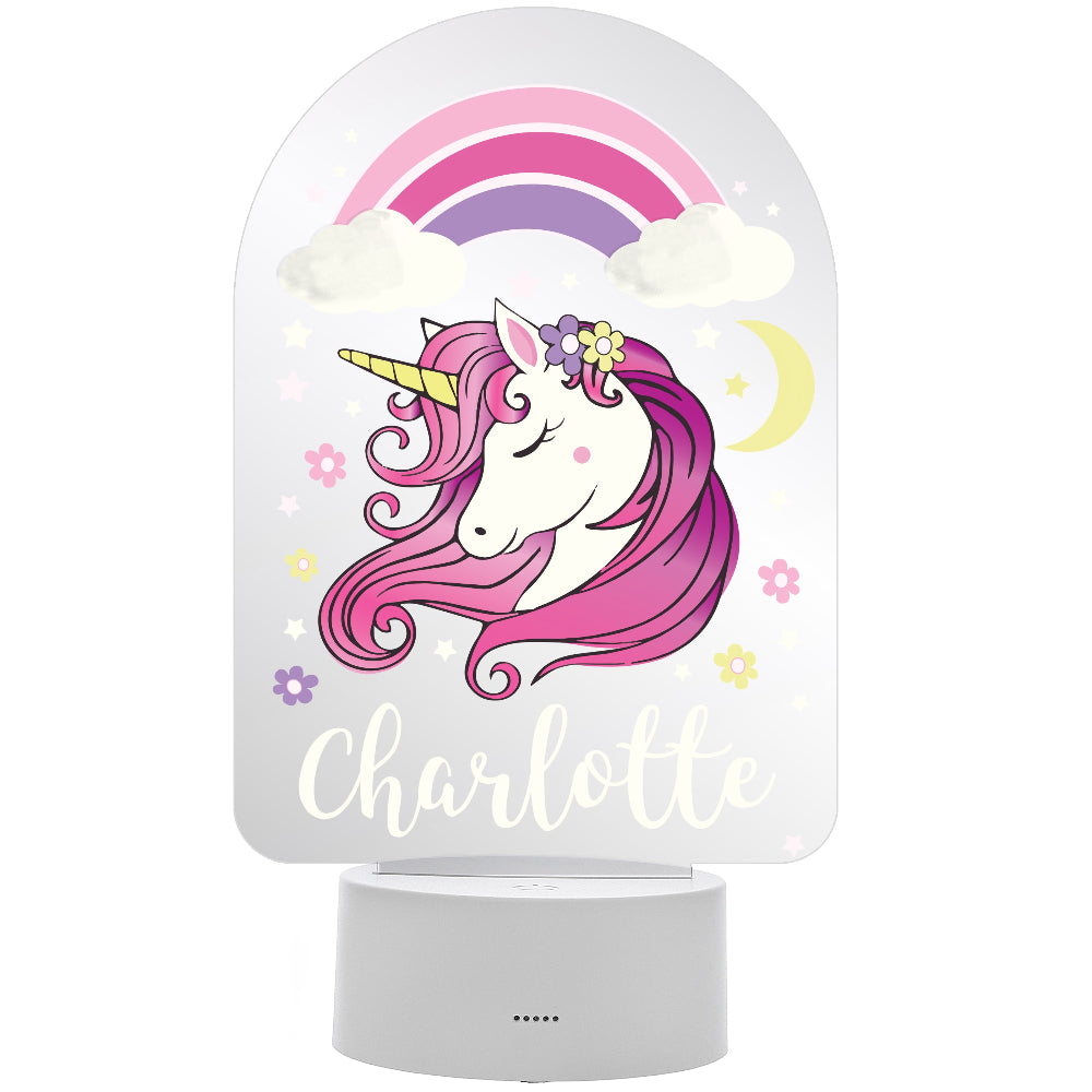 Unicorn Night Light | Personalised