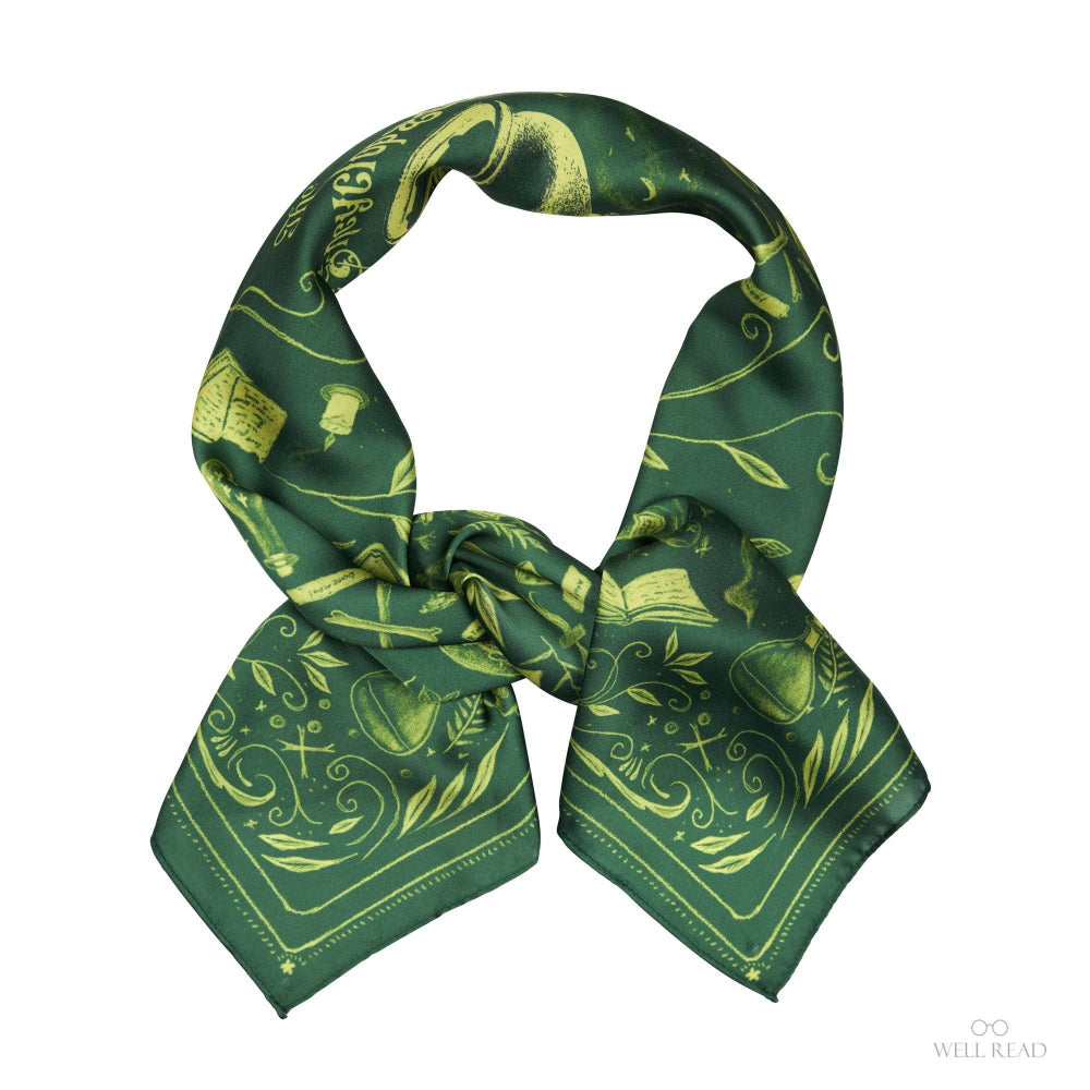 The Encyclopedia of Potion Making Bookish Scarf