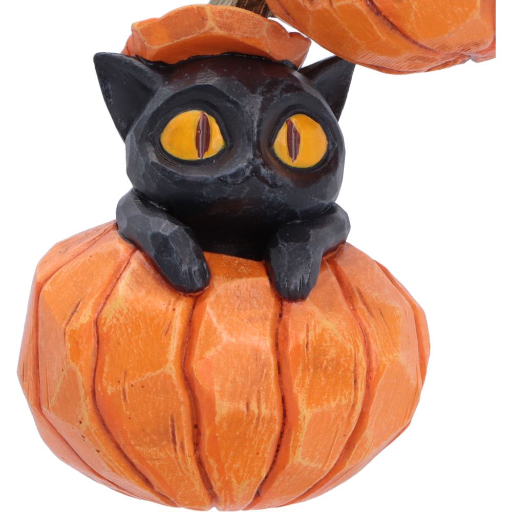 Pumpkin and Patch Halloween Hanging Ornaments | Set of 2 | Nemesis Now