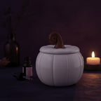 White Curly Pumpkin Oil Burner