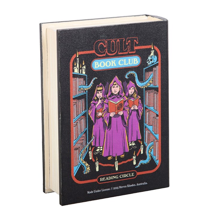 Cult Book Club — Book Shaped Storage Box | Steven Rhodes