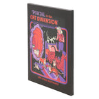 The Cat Dimension Canvas Plaque | Steven Rhodes