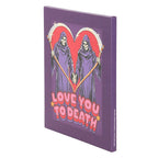 Love You To Death Canvas Plaque | Steven Rhodes