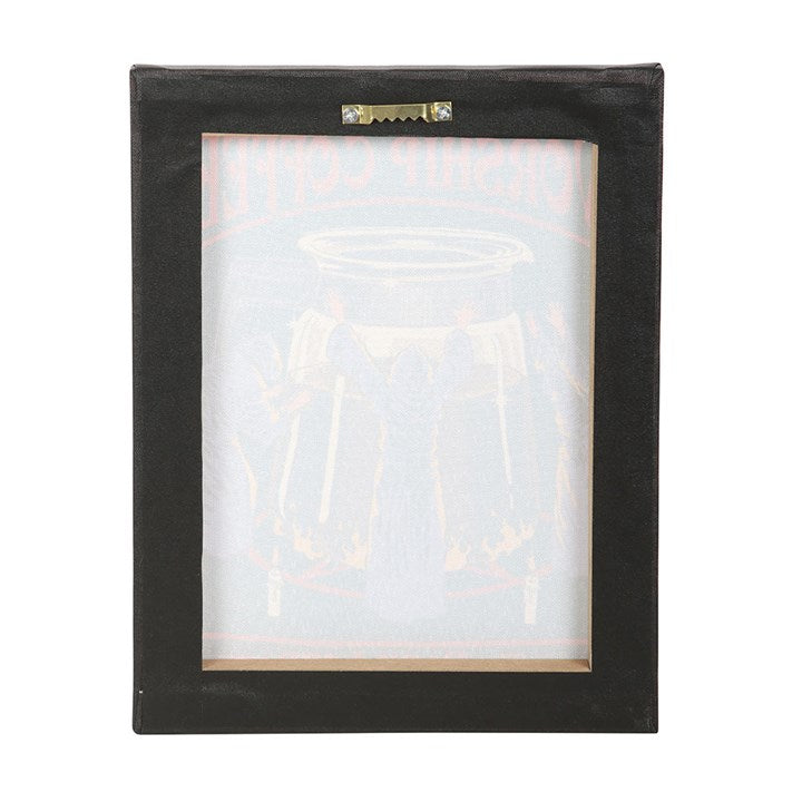 Worship Coffee Canvas Plaque | Steven Rhodes