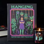 Hanging With All My Friends Canvas Plaque | Steven Rhodes