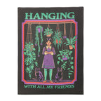 Hanging With All My Friends Canvas Plaque | Steven Rhodes